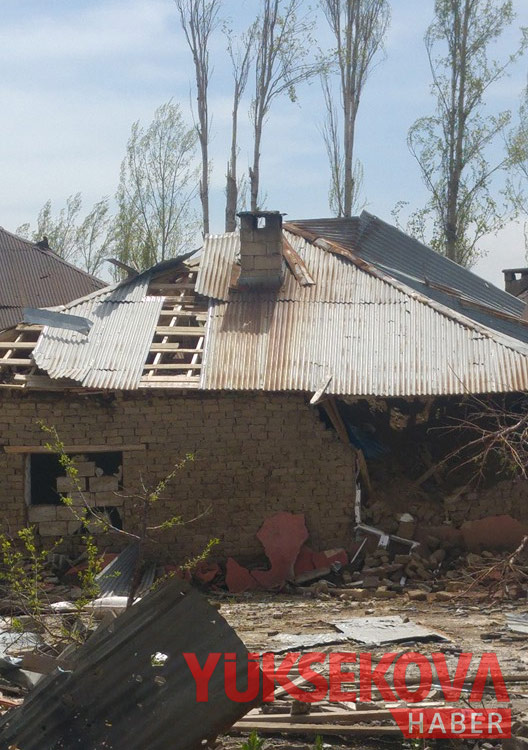 Yüksekova'da yıkımın izleri (YENİ) 24