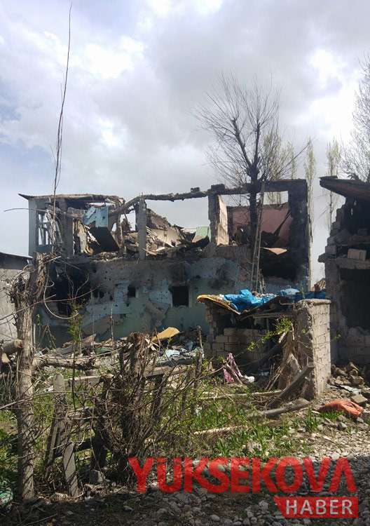 Yüksekova'da yıkımın izleri (YENİ) 27