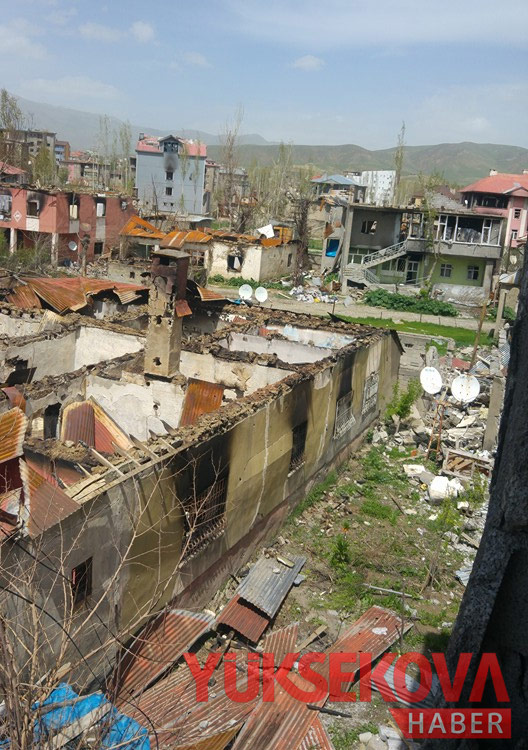 Yüksekova'da yıkımın izleri (YENİ) 6