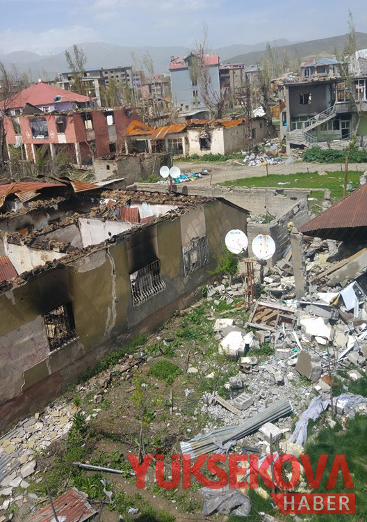 Yüksekova'da yıkımın izleri (YENİ) 7