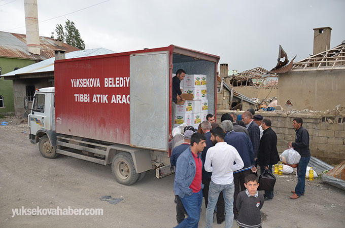 HDP'li vekiller gıda dağıtım çalışmasına katıldı 4