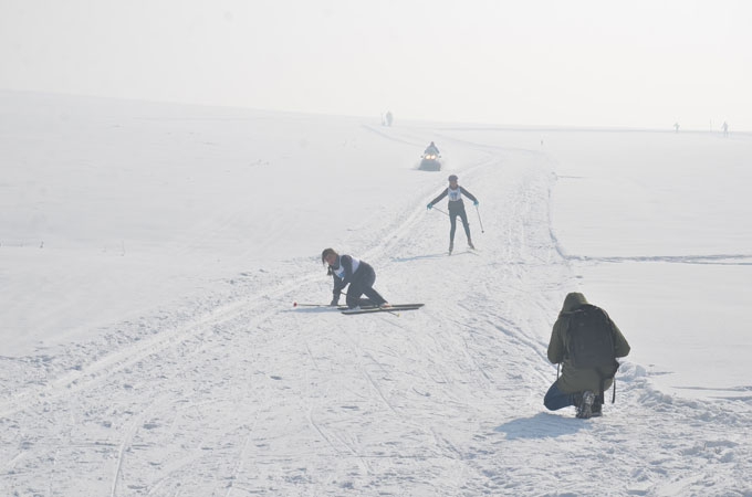 Yüksekova'da kayak yarışması 10