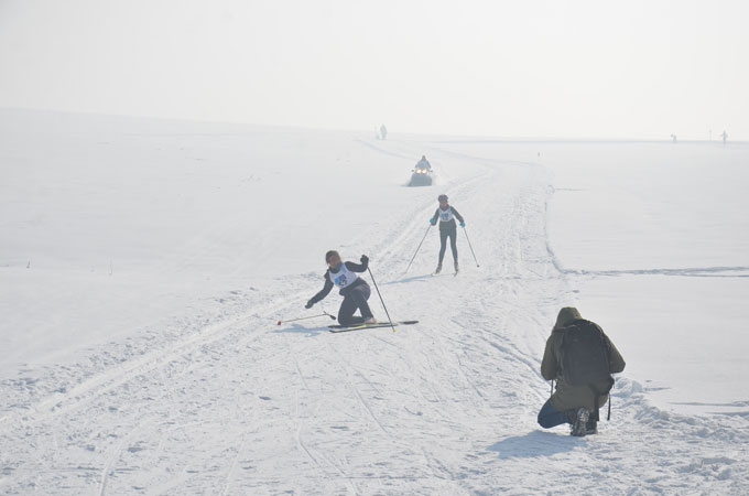 Yüksekova'da kayak yarışması 7