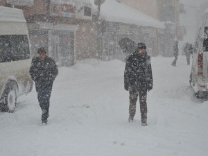 Yüksekova'da yoğun kar yağışı - foto galeri - 15-02-2017