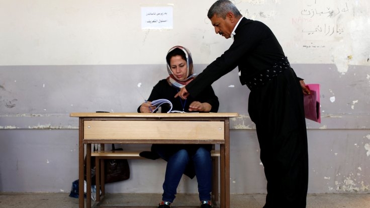 Kürdistan referandumundan ilk kareler 11