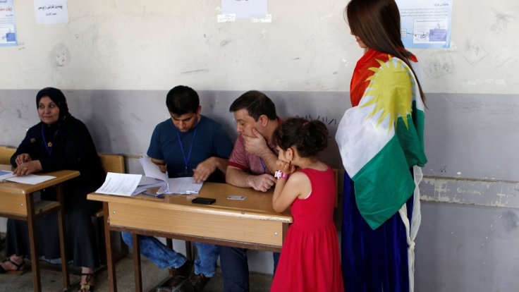 Kürdistan referandumundan ilk kareler 8