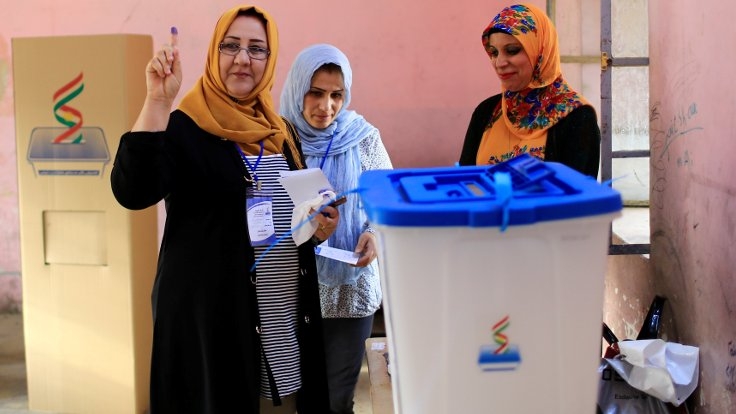 Kürdistan referandumundan ilk kareler 9