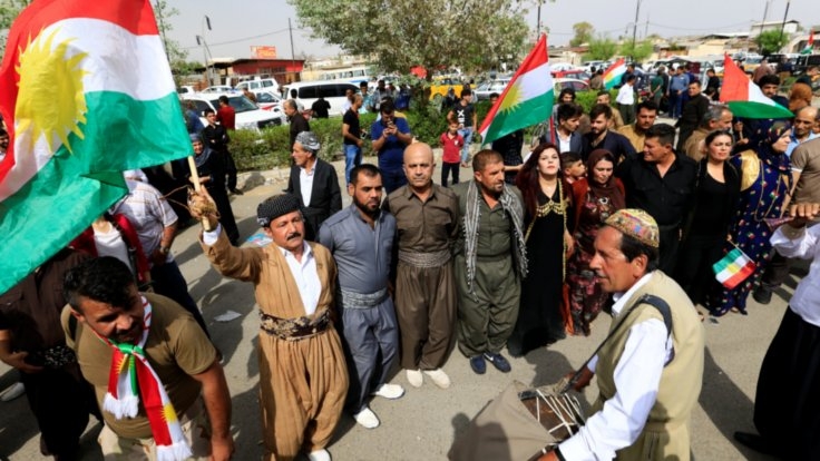 Erbil ve Kerkük'ten referandum manzaraları 3