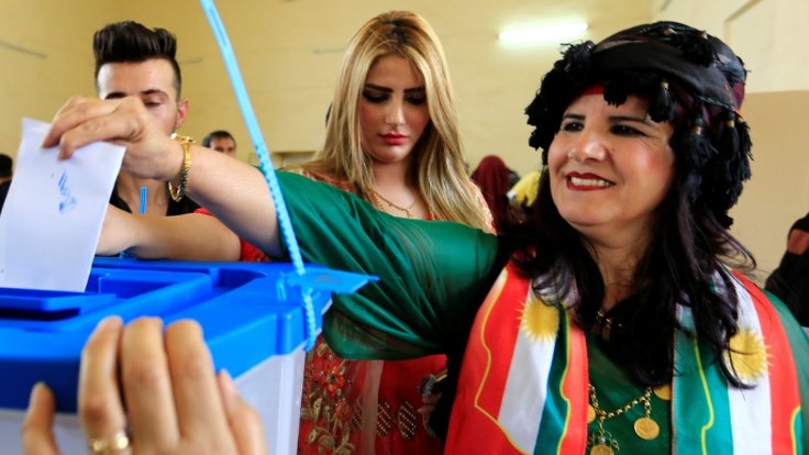 Erbil ve Kerkük'ten referandum manzaraları 4