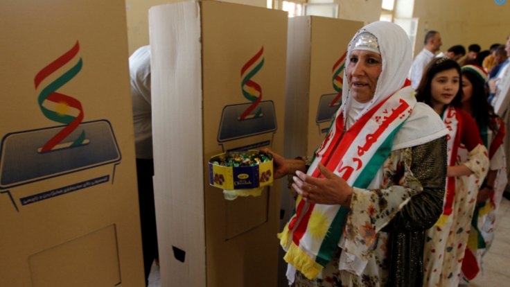 Erbil ve Kerkük'ten referandum manzaraları 7