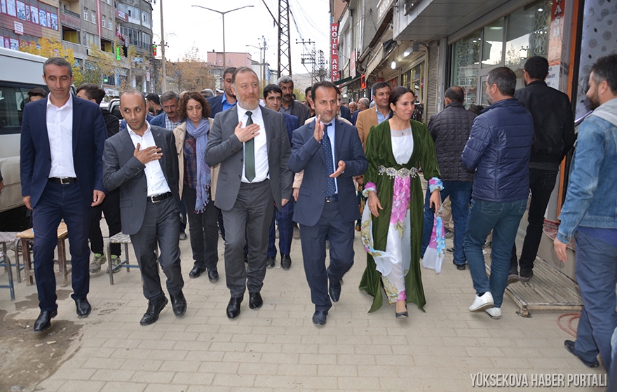 HDP Eş Genel Başkanı Sezai Temelli, Yüksekova'da 20