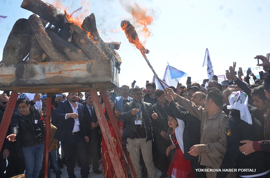 Yüksekova'da Newroz kutlaması 4
