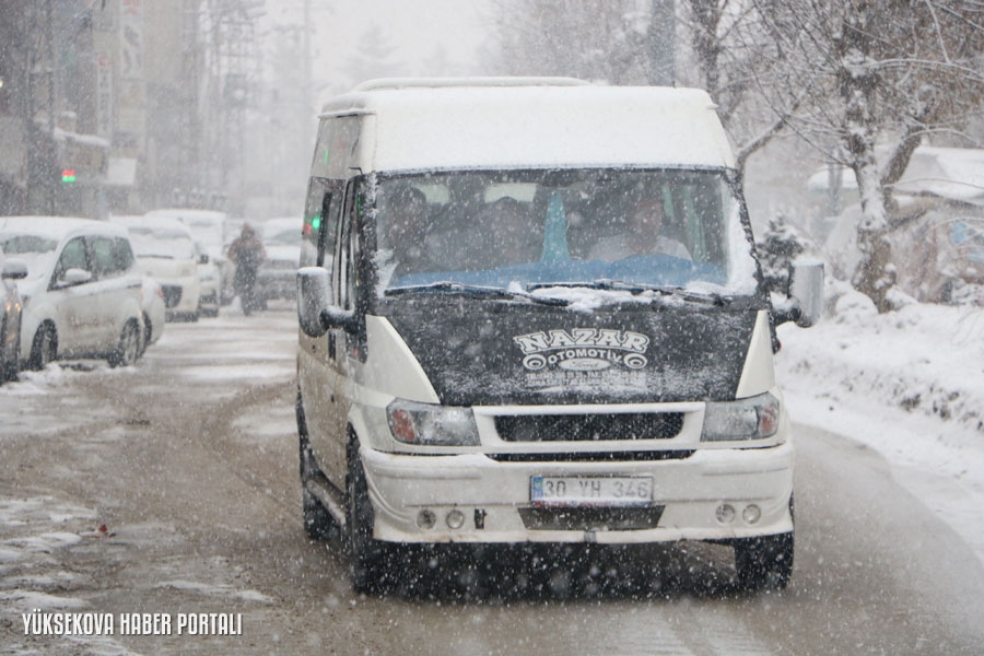 31-01-2020 - Yüksekova'da kar yağışı 13