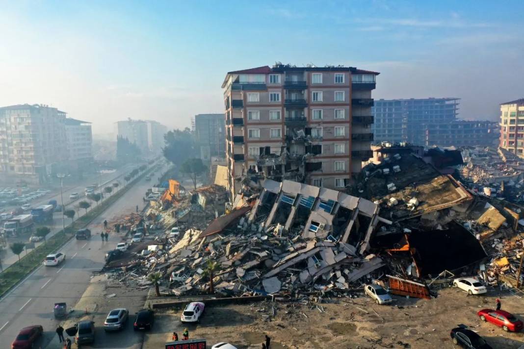 Hatay'daki yıkım havadan görüntülendi 13