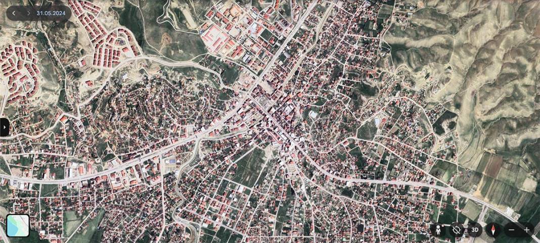 Uydu görüntüleriyle Yüksekova'daki 22 yıllık değişim 14