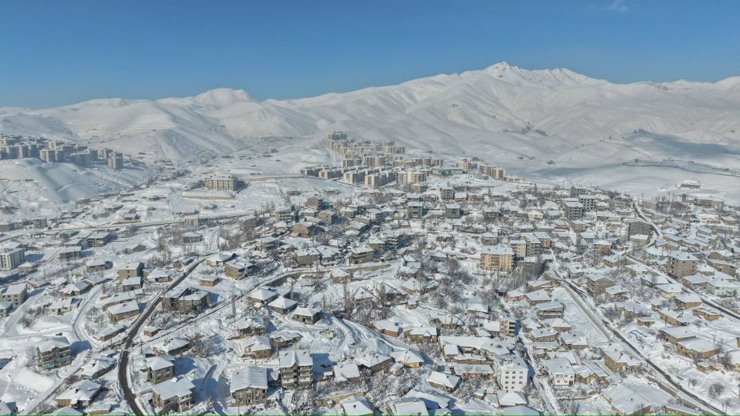 Yüksekova'dan kar manzaraları - 30.12.2025 14