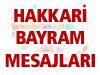 Hakkari merkez 2010 Ramazan Bayramı mesajları
