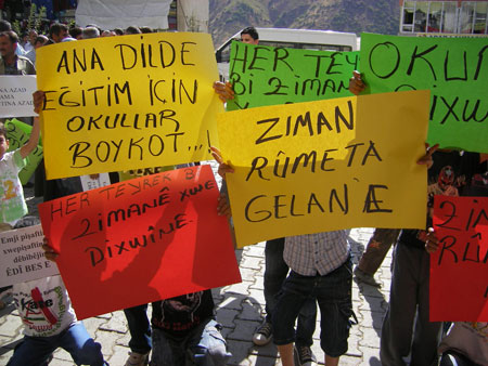Şemdinli'de TZP Kurdî-Der Boykot çağrısı yaptı 26