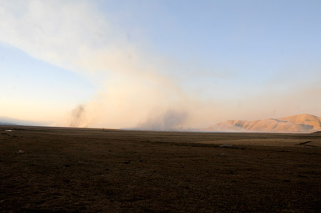 Yüksekova'da yangın: Nehil sazlığı kül oldu 31