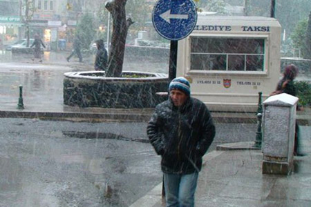 İstanbul'a İlk Kar Düştü 26