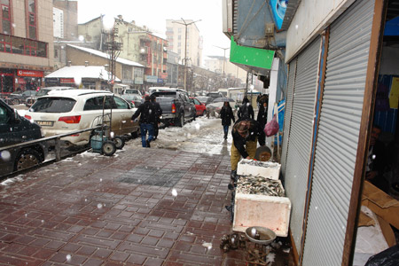 Yüksekova'da kar yağışı - 28-01-2011 18