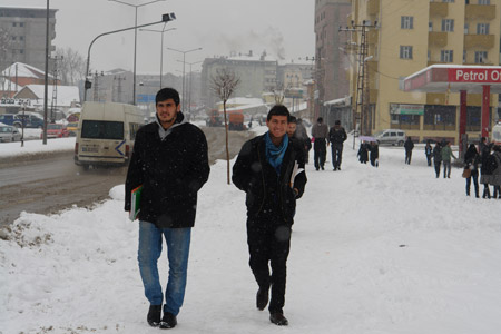 Yüksekova'da kar yağışı - 28-01-2011 8