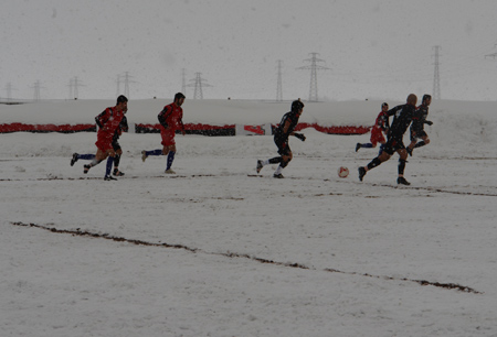 Karla karışık gol yağmuru 1