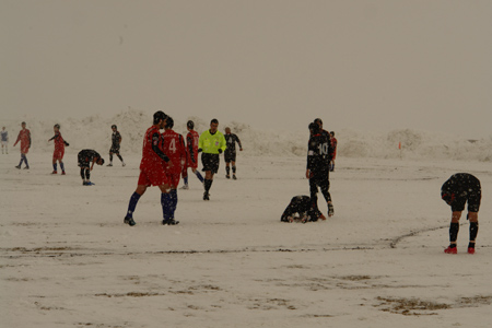 Karla karışık gol yağmuru 10