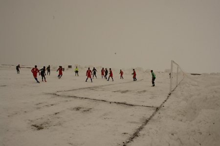 Karla karışık gol yağmuru 14