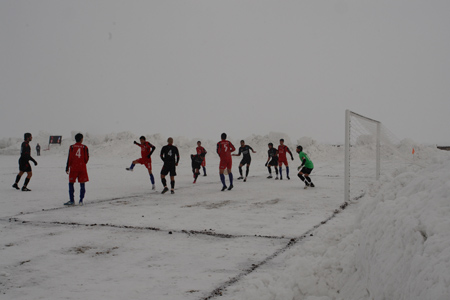 Karla karışık gol yağmuru 44