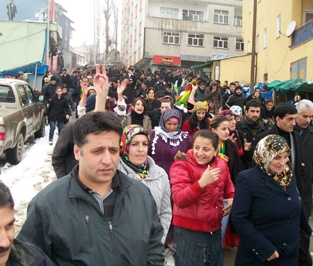 Hakkari'de 'Anadil' yürüyüşü 3