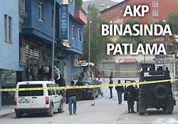 AKP binasında patlama