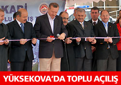Erdoğan Yüksekova'da