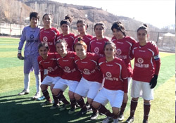 Hakkari Kadın Futbol takımı Ağrı takımını 3-1’lik skorla yendi