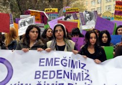 Eskişehir’de kadınlar yürüyüşü