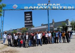 Şırnak Sanayi Sitesi Esnafı Soma İçin Kepenk Açmadı