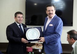 TOBB Başkanı Hisarcıklıoğlu’ndan Vatbo’ya Ziyaret