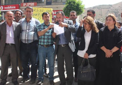 Şemdinli'de Lice protestosu: Boyun eğmeyeceğiz