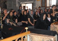 Son Ermeni'ye Süryani Kilisesi'nde Veda