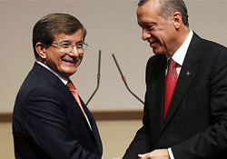 Erdoğan, Davutoğlu'nu kabul etti
