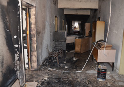 Yüksekova'da 4 okul ateşe verildi