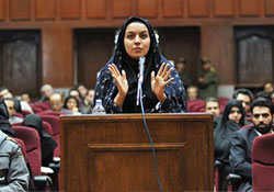 İran'da o kadın idam edildi