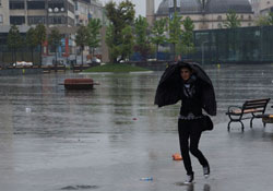 İstanbul’da sağanak yağış