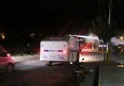 Cizre’de polis müdahalesi, 1 yaralı