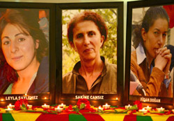 Üç Kürt kadını anıldı
