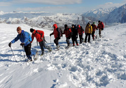 Hakkarili dağcıların ikinci kış tırmanışı
