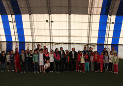 Hakkari'de badminton il birinciliği yarışması düzenlendi