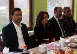 HDP'liler adaylar ile dayanışma yemeğinde buluştu