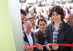 HDP Akyaka'da ilçe binası açtı