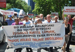 İstanbul'da çevre örgütleri LİMAK şirketine yürüdü